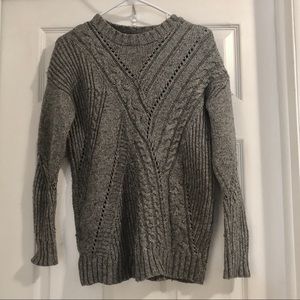 MANGO grey sweater